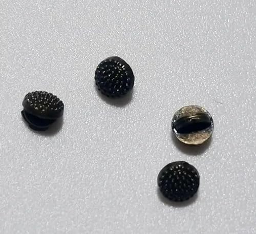 Puppentücher, Mini-Knöpfe, Mini-Knöpfe, 4 mm, runde Punkte, matte Oberfläche, Puppen-Nähknopf