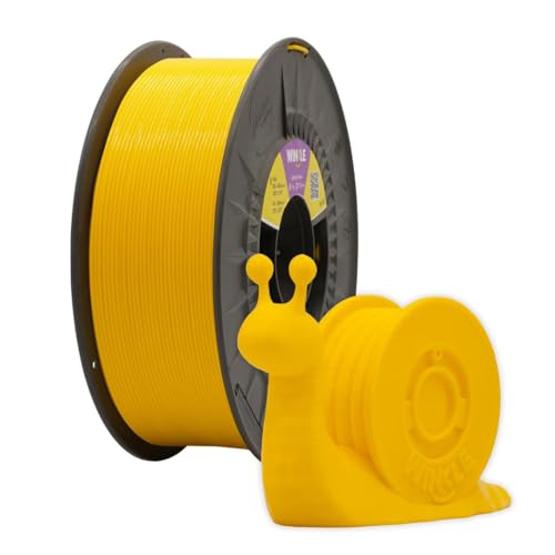 Winkle PLA HIGH SPEED Lighting Yellow Filament | PLA 1,75 mm | Druckfilament | 3D-Drucker | 3D-Drucker | High Speed | Farbe Lighting Yellow | Spule mit 1000 g