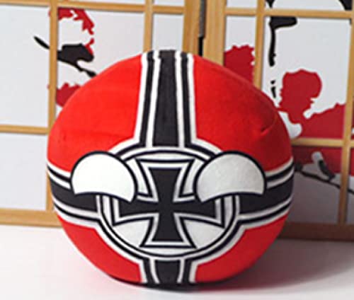 20 cm Polandball Plüschpuppen, Countryball USSR Usa Country Ball Stofftier, Anime Plüschkissen, Geburtstagsgeschenke Für Jungen Mädchen Cross