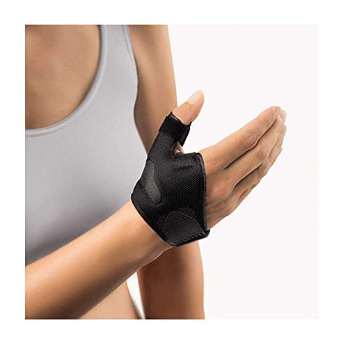 Bort SellaFix® N Black Edition Mittelhand Hand Daumen Schiene Stütze Orthese, Links, L