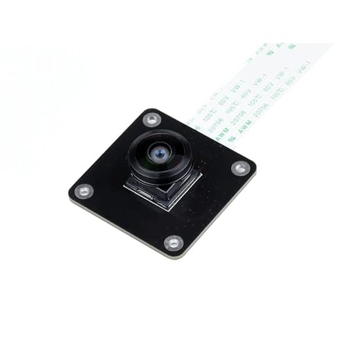 IMX378-190 Fisheye Lens Camera for Raspberry Pi Series Board, 190° Wide Angle Fisheye Lens, 12.3MP, Wider Field of View