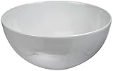 Arzberg Tric White Schüssel Rund – Moderne Salatschüssel 21 cm, Servierschüssel aus Porzellan, Müslischalen Weiß