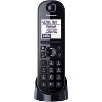 Panasonic KX-TGQ200 - Schnurloses Digitaltelefon - DECTGAP - Schwarz (KX-TGQ200GB)