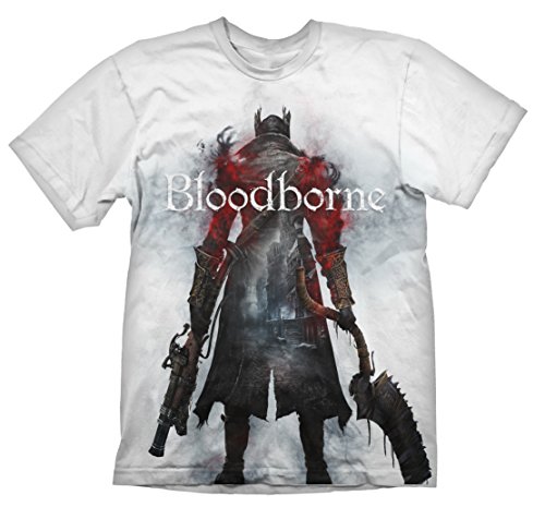 Bloodborne T-Shirt Hunter Street White S