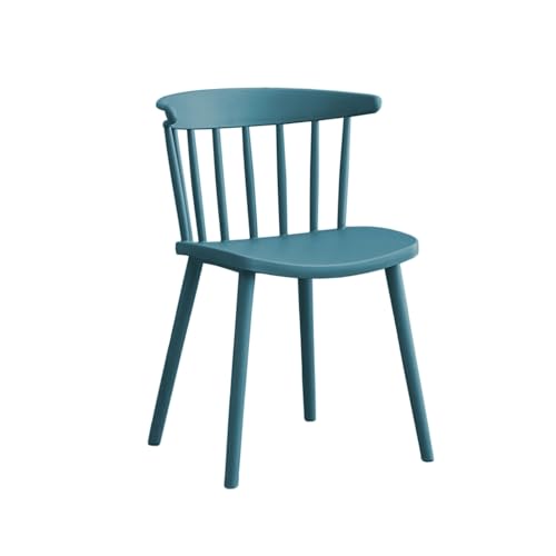HTI-Living Stuhl Tovik Küchenstuhl Esszimmerstuhl Kunststoffstuhl Bistrostuhl Blau