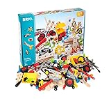 BRIO Builder 34589 Kindergartenset 270 TLG. - Konstruktionsspielzeug aus Schweden – Mega-Komplettset mit zahlreichen Bauelementen und Werkzeug für unendlichen Spielspaß - Für Kinder ab 3 Jahren