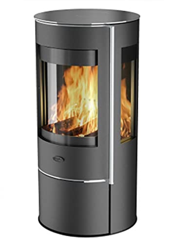 Fireplace K6240 Amarant Kaminofen Stahl Schwarz | Topplatte Glas/A+