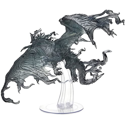 Dungeons & Dragons D&D Icons of The Realms: Adult Blue Shadow Dragon - Gemalte Figur, RPG-Miniaturen, Display Or Use with Your Tabletop Rollenspiel