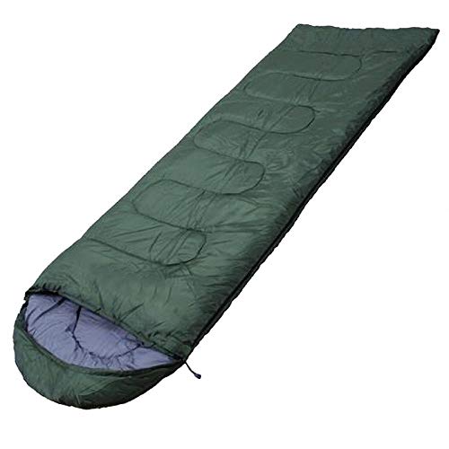 Sonline Schlafsack warm leicht Umschlag Schlafsack für Erwachsene Kinder Indoor Outdoor Camping Rucksack Armeegrün