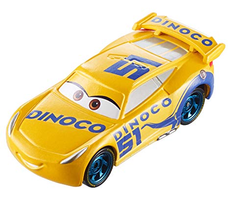 Disney Pixar Cars Mattel – GNY94 Cast Farbwechsel Fahrzeug im Maßstab 1:55 – Dinoco Cruz Ramirez