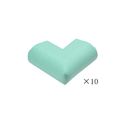 AnSafe Tischkantenschutz (10 Packungen), for Glasecken Kindersicherheit Schutz U-Typ (12 Farben Optional) (Color : Light green)