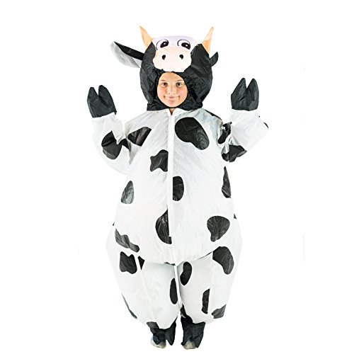 Bodysocks® Aufblasbares Kuh Kostüm für Kinder
