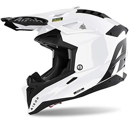 Airoh Helmet Aviator 3 Color White Gloss Xl