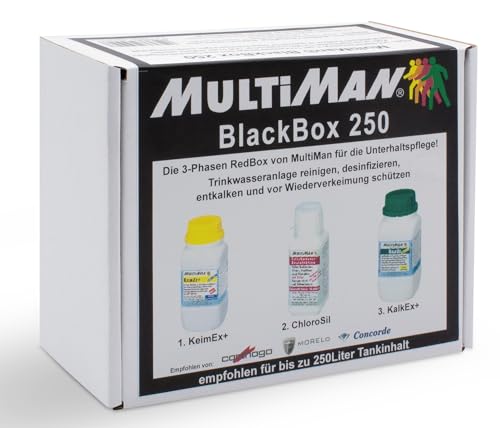 MultiMan BlackBox zur Reinigung von Trinkwasseranlagen (Sanierung und Reinigung), Tankgröße:Tanks ab 75 -250 l