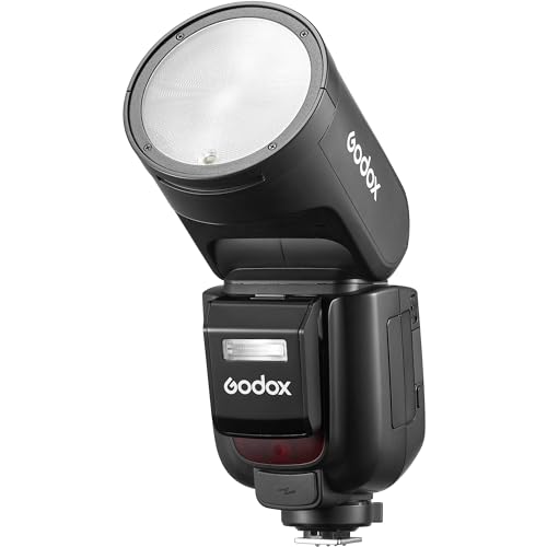 Godox Brand Photography Flash Light V1Pro with Sub Flash SU-1 (V1Pro-N with SU1 for Nikon Mount)