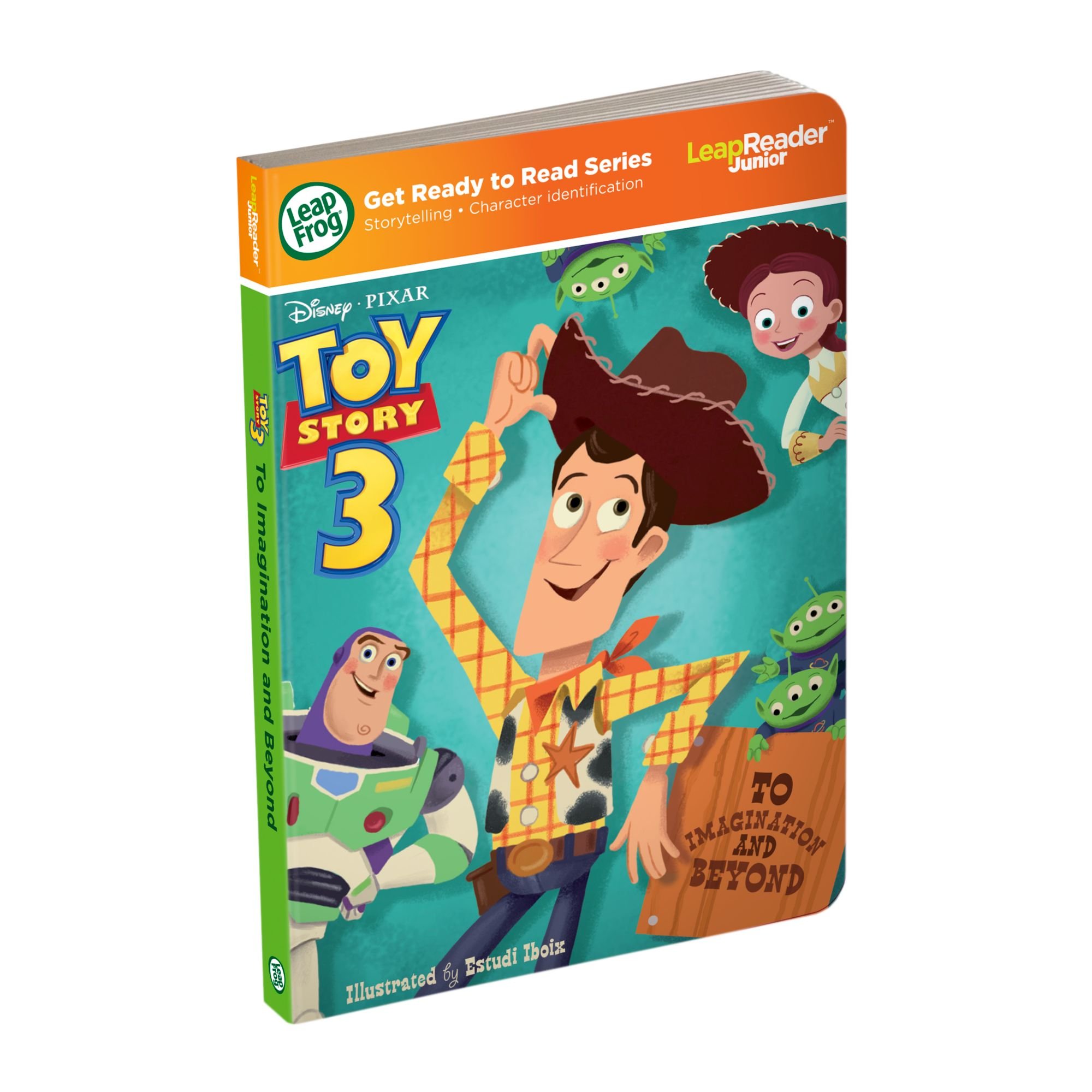 Disney Leapfrog LeapReader/Tag Junior Buch Pixar Toy Story 3 zu Imagination und außerhalb