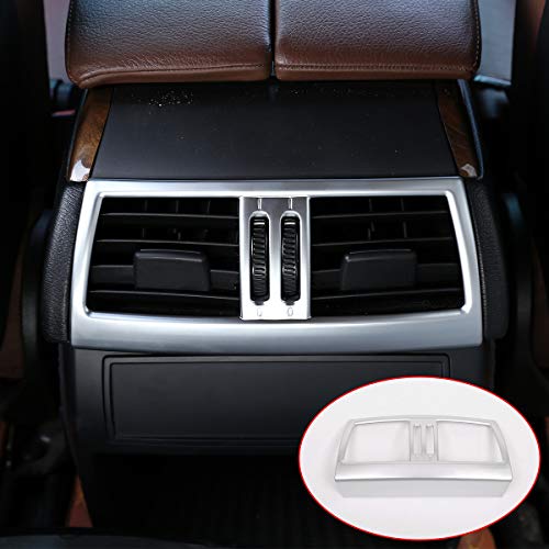YIWANG ABS Chrom Auto Klimaanlage Lüftungsgitter Rahmen Trim für X5 E70 X6 E71 2008–2013 Auto Zubehör