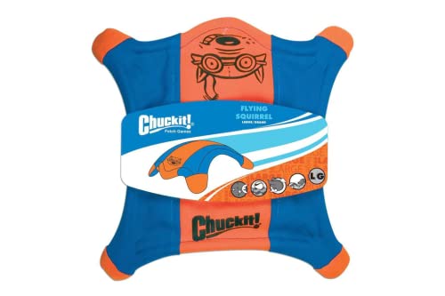 Chuckit! Flying Squirrel Toss Toy Floats Large 11" - Pack of 10