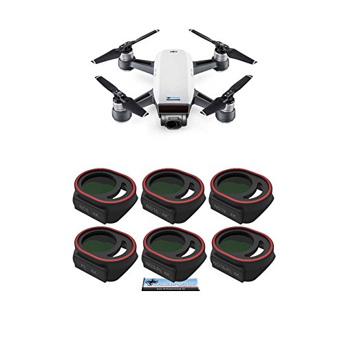Premium Filter Set für DJI Spark - CPL, ND8, ND16, ND32, ND8-PL, ND16PL - Freewell - All Day