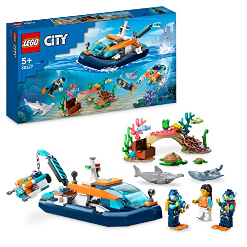 60377 City Meeresforscher-Boot, Konstruktionsspielzeug