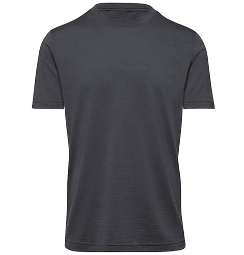 Thermowave Merino Life 100% Merinowolle T-Shirt Herren - Leichtes Rundhalsausschnitt T-Shirt - 165GSM Basisschicht T-Shirt - 4-Jahreszeiten Thermal Shirt, M