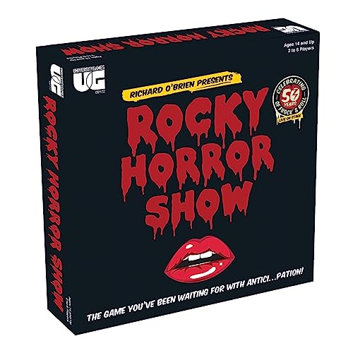 University Games | Rocky Horror Show, Partyspiel, für Rocky Horror Picture Show, ab 12 Jahren