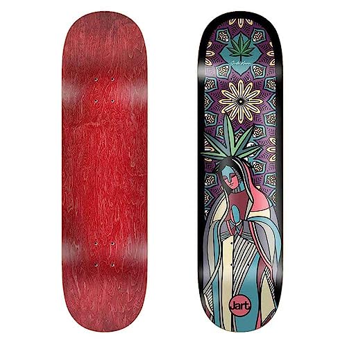 Jart Santa Maria 8.375"x31.77" Sq Deck Skateboard, Mehrfarbig (Mehrfarbig), Einheitsgröße
