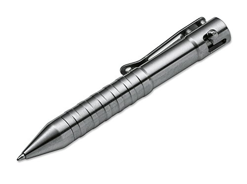 BÖKER PLUS Herren K.I.D. Cal .50 Titan Tactical Pen, Silber, One Size