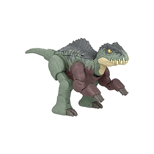 Jurassic World Dinosaurier Verwandlungsspielzeug, Indoraptor zu Brachiosaurus, Massive Stretch Fierce Changers 16 Verwandlungsschritte 2-in-1-Figur, HPD34
