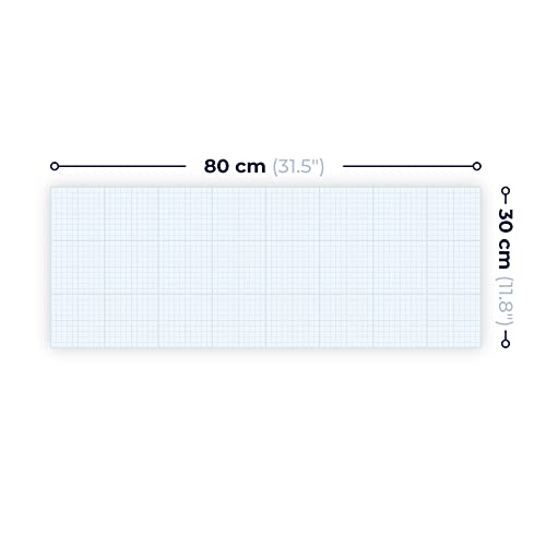 DEQORI personalisierte Glas-Magnettafel | 80x30 cm mit Foto | eigenes Bild | Memo-Board aus Glas | Magnetboard inkl. Magnete, Stift & Tuch für Küche & Büro | Tafel magnetisch & beschreibbar