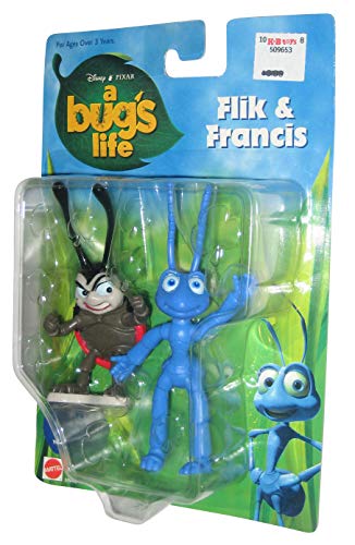 Thinkway A Bug's Life : Set 2 Figurines Flik & Francis