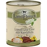 Landfleisch Pur Lamm & Ente & Kartoffeln 800 g - Sie erhalten 6 Packung/en; Packungsinhalt 0,8 Kg