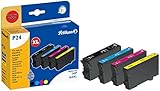 Pelikan P24 Druckerpatronen PromoPack (ersetzen HP 364XL CN684EE/CB323EE/CB324EE/CB325EE) schwarz, cyan, magenta, gelb