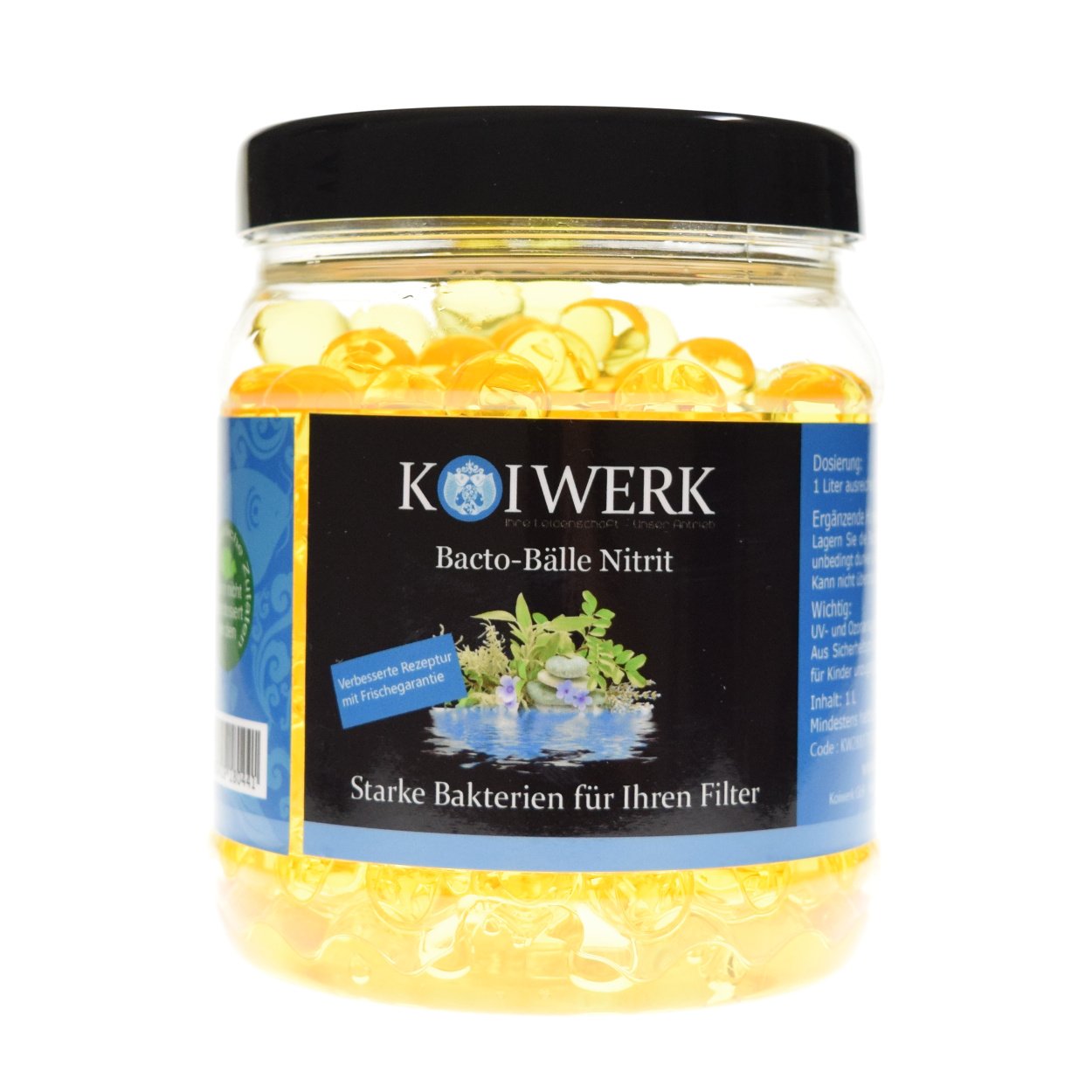 KOIWERK Opti-Balls Nitrit - Koi - Teich - Pflegemittel (1000 ml)