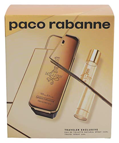 Paco Rabanne 3349668571741 1 Million Geschenkset (Eau de Toilette,100ml+20ml)