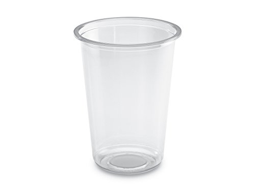 GUILLIN – tusipack po1000 C Sachet de 50 Topf rund kalt 1000 cc, Polyethylen, transparent, 11,7 x 11,7 x 15,6 cm