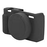 Kamera-Schutzhülle, Dehnbare Silikon-Schutzhülle für weiche Digitalkameras, für Sony ZV1-Kamera, schwarz