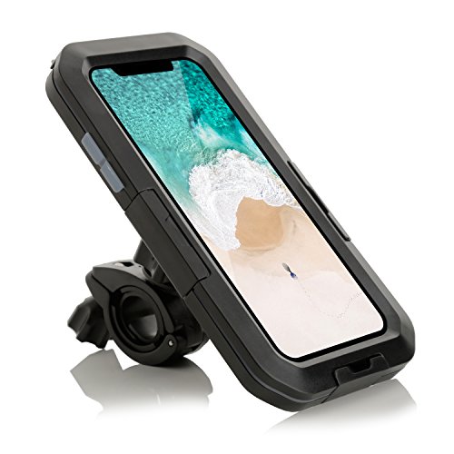 Arktis wasserdichte Fahrradhülle Case kompatibel mit iPhone 11 Pro Max Handyhülle, extrem Robustes Fahrrad Case Schutzhülle