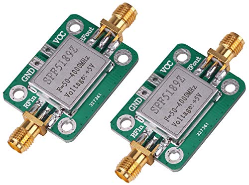 TECNOIOT 2 Stück LNA 50–4000 MHz SPF5189 RF Rauscharmer Signalempfänger, NF 0,6 dB