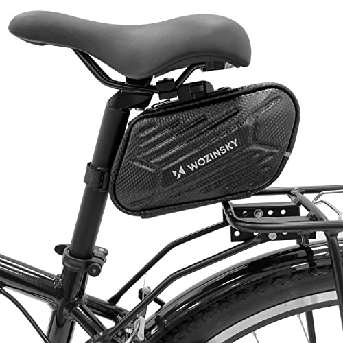 WOZINSKY Satteltasche Fahrradtasche Wasserdicht Reisetasche Tasche für Fahrrad, Mountainbike, ebike, MTB, Rennrad Bike Bag Fahrradtasche Sattel Fahrradsatteltasche 1,5 L