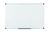 Bi-Office Magnetisches Whiteboard Maya - 240 x 120 cm - Magnetwand mit Trocken Abwischbar Lackierte Stahloberfläche, Magnettafel mit Alurahmen Und Stifteablage, Memoboard