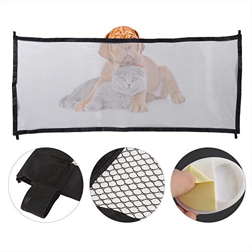 MIFXIN 180 x 72 cm Faltbarer Haustier-Isolationszaun tragbares magisches Haustiergitter, Sicherheitsgitter für Kinder, Schutzgitter für Hundegitter