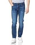 Cross Damien Herren Slim Jeans, blau, 30 W / 30 L.