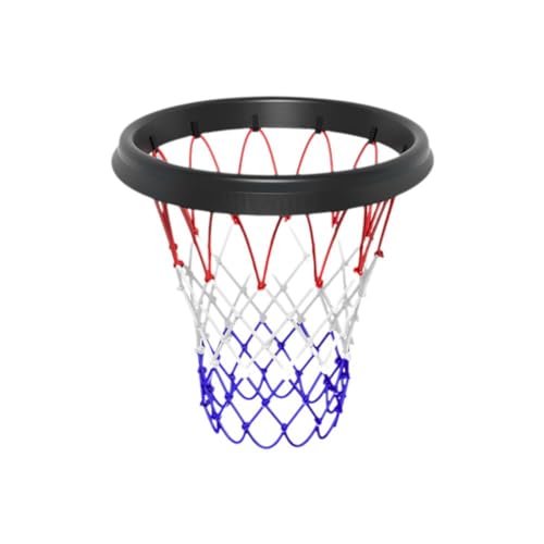 Tragbares Basketballnetz, Basketballkorbnetz, 2024 Upgrade, robustes Basketball-Installationsnetz, einfaches Auswechseln