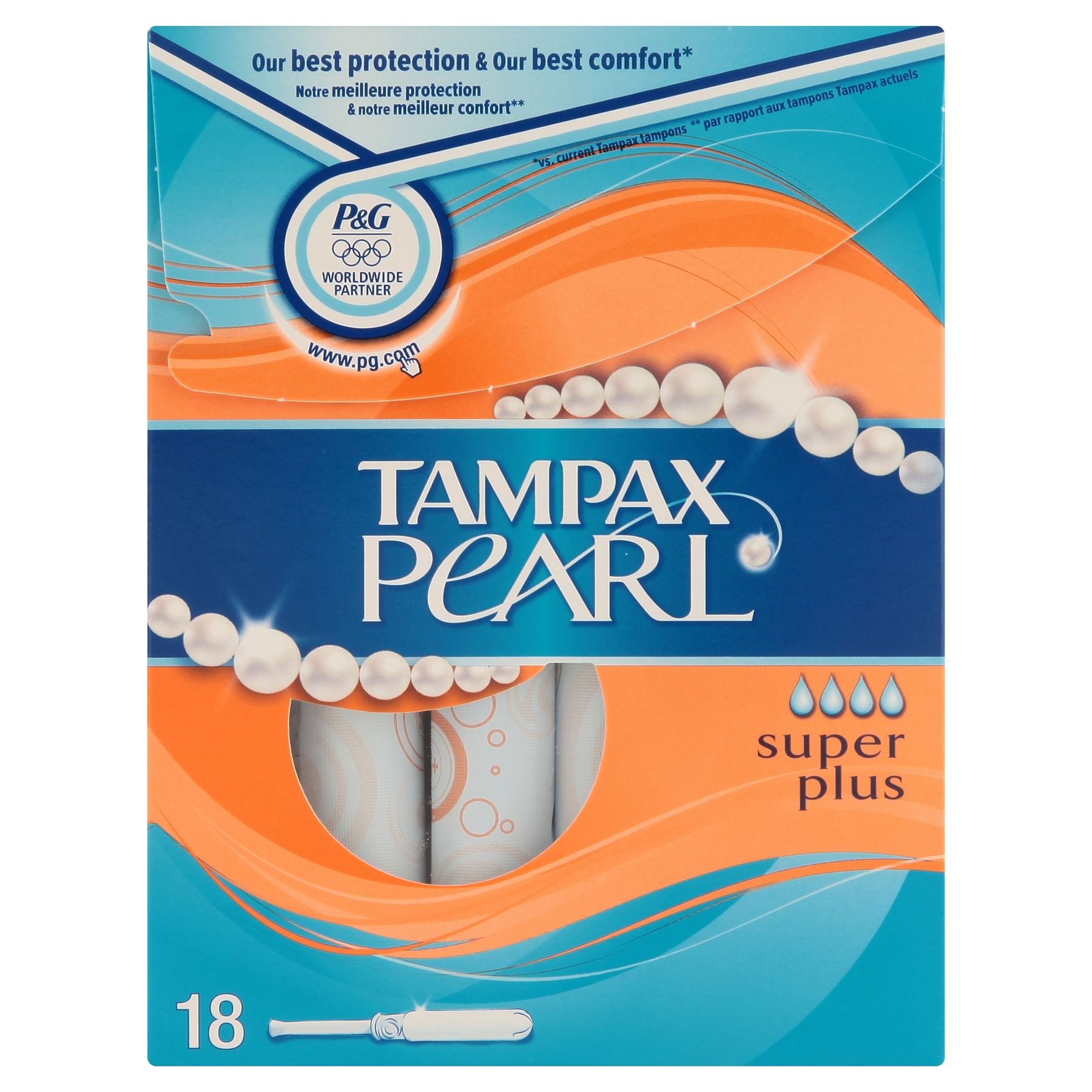 6 x Tampax Pearl Super Plus
