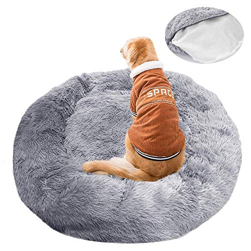 Maran Hundebett | abziehbar und waschbar | Schmuseparadies Soft | Hoher Liegekomfort durch Dicke Füllung und kuschligem Labrador | Hundesofa | Hundekorb mit Hundekissen