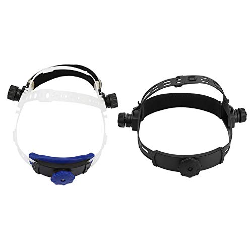 Solar Black Automatischer Schweißhelm Stirnband mit Schweißhelmzubehör Verstellbares Schweißkopfband(Black),Schweißhelm
