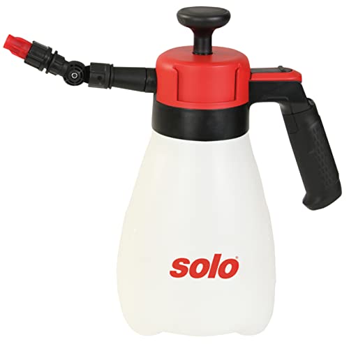 Solo 201C Drucksprüher 1,25 Liter mit Knickgelenk und Verstellbarer Düse - Sprühgerät für Garten, Balkon und Haushalt