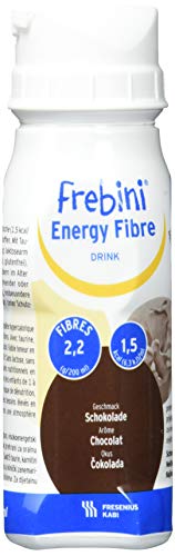 Frebini energy fibre DRINK Kakao, 200 ml - Trinknahrung für Kinder - 24 EasyDrinks