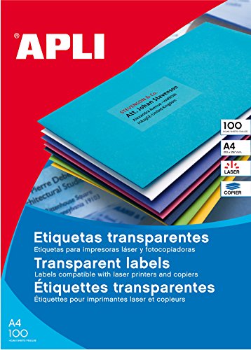 Apli Las/COP TRANSP. 63,5 x 38,1 20F